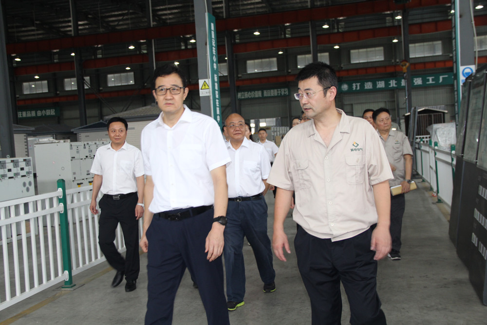 國網(wǎng)湖北省電力有限公司侯春到紫電公司調研指導工作 國網(wǎng)湖北省電力有限公司侯春到紫電公司調研指導工作